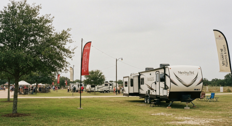RV rental for Messina Hof Harvest Festival near College Station TX