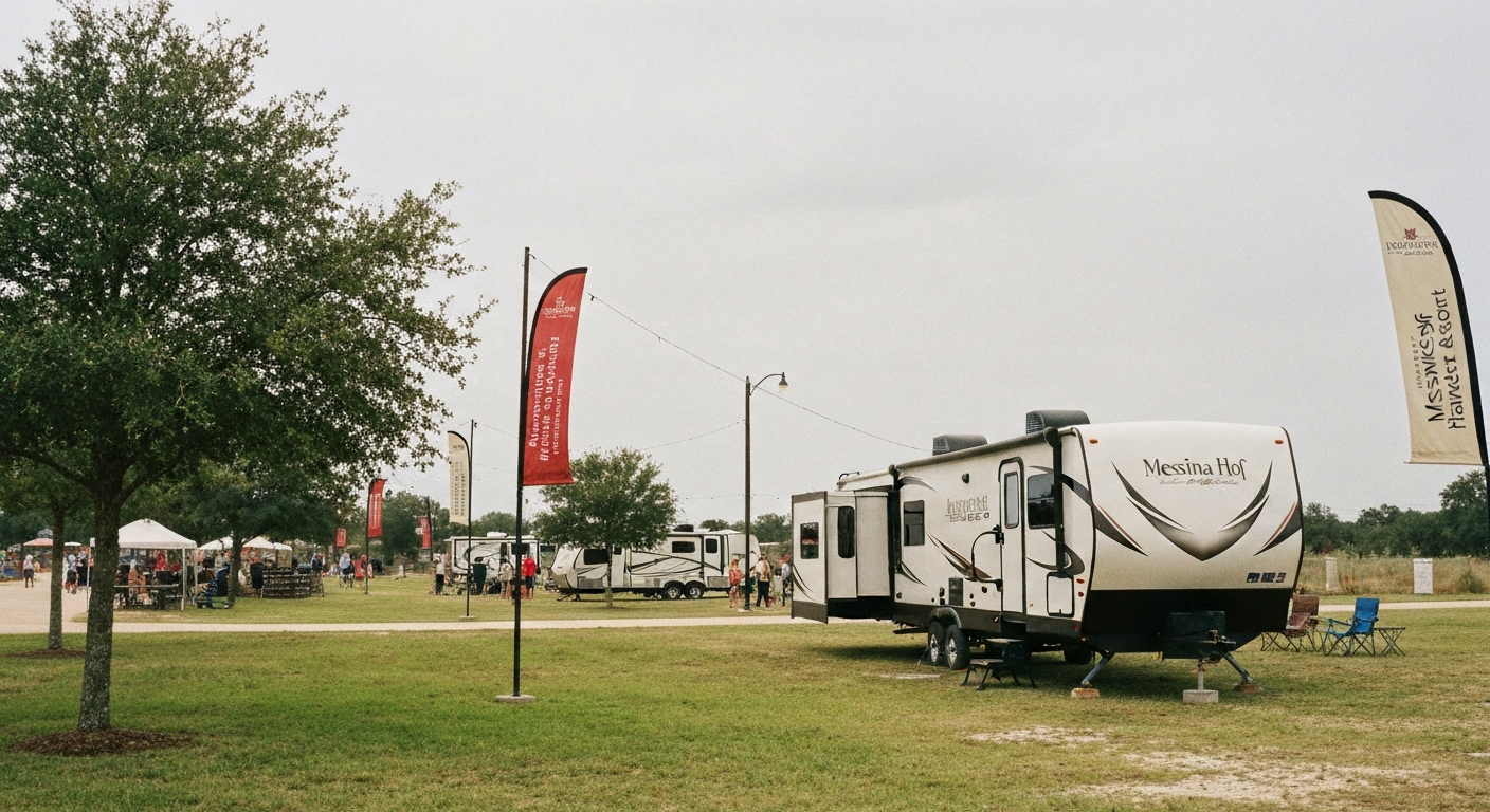 RV rental for Messina Hof Harvest Festival near College Station