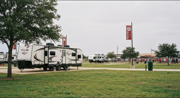 RV rental for Texas A&M Aggies Football Home Games near College Station TX